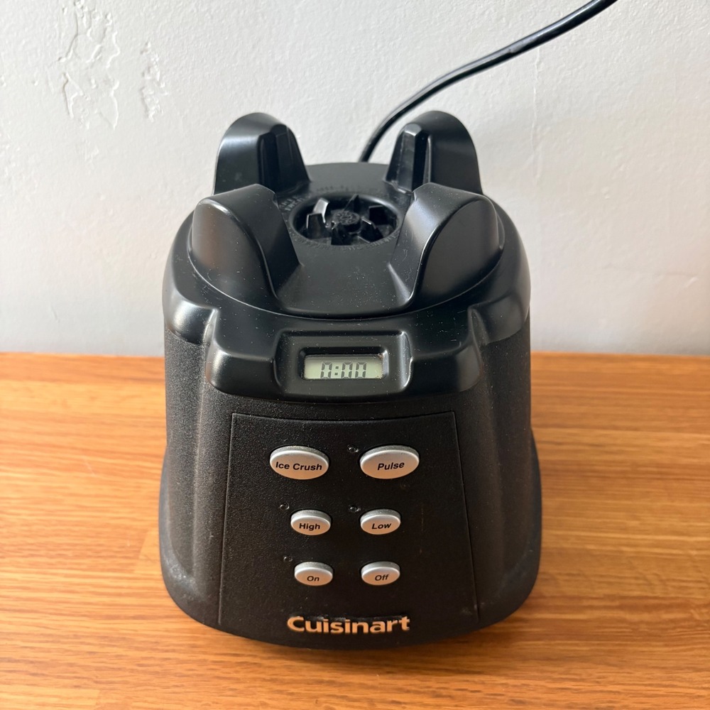 Cuisinart Blender Base CBT-500BW SmartPower Premier 600W Motor Only Tested Works